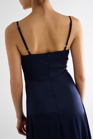 Robe longue - Bleu marine