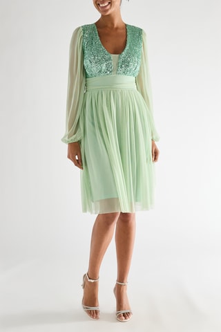 Robe patineuse - Vert d'eau