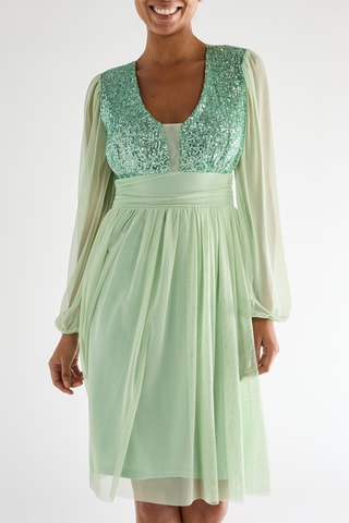 Robe patineuse - Vert d'eau