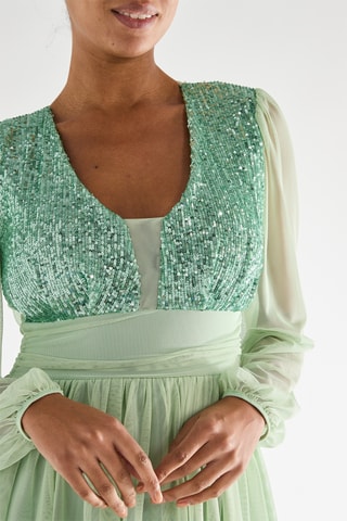 Robe patineuse - Vert d'eau