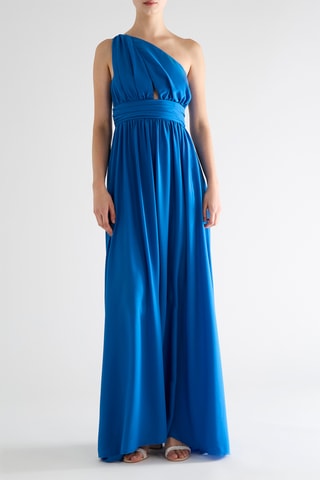 Robe longue - Bleu
