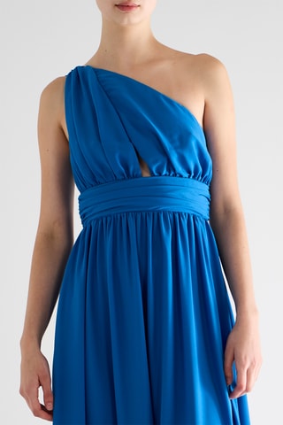 Robe longue - Bleu