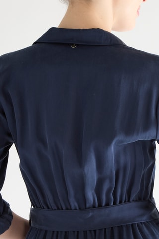 Robe chemise - Bleu
