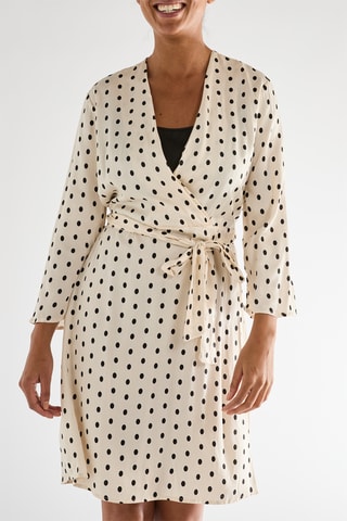 Robe midi - Beige