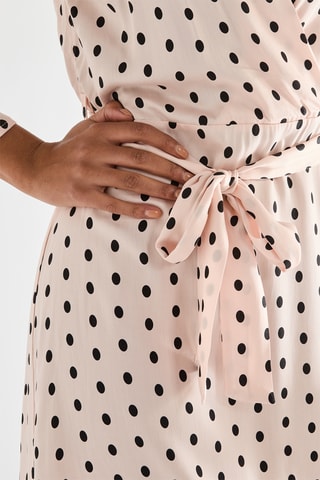 Robe midi - Rose