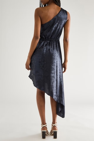 Robe asymétrique - Bleu marine