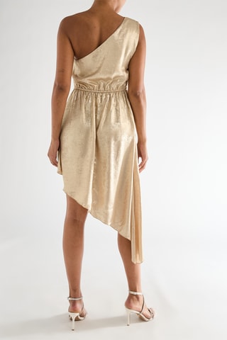 Robe asymétrique - Doré