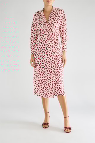 Robe portefeuille - Blanc