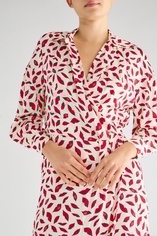 Robe portefeuille - Blanc