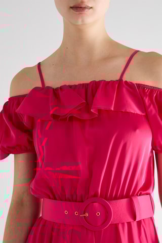 Robe patineuse - Fuchsia