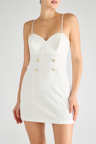 Robe fourreau - Blanc