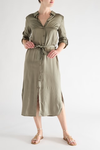 Robe chemise - Vert