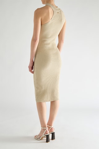 Robe fourreau - Beige