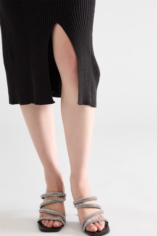 Robe longue - Noir