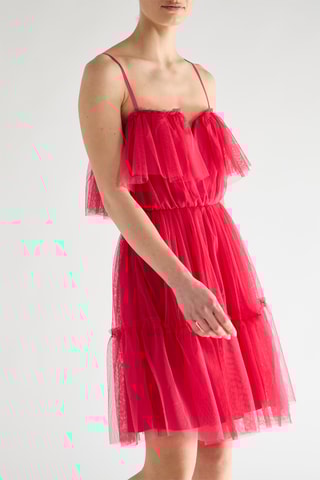 Robe patineuse - Fuchsia