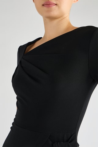 Robe fourreau - Noir