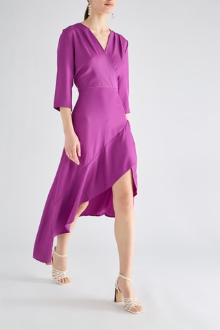 Robe asymétrique - Violet