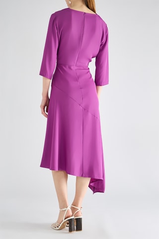Robe asymétrique - Violet