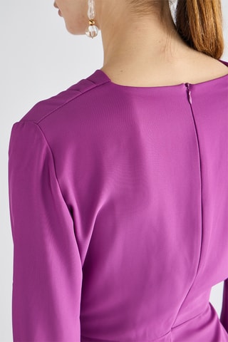 Robe asymétrique - Violet