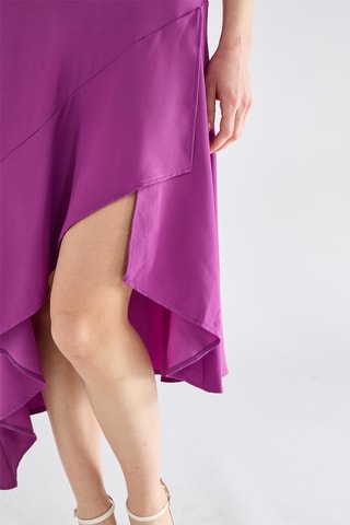 Robe asymétrique - Violet