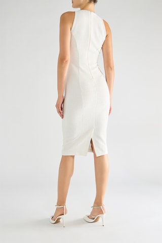Robe fourreau - Blanc