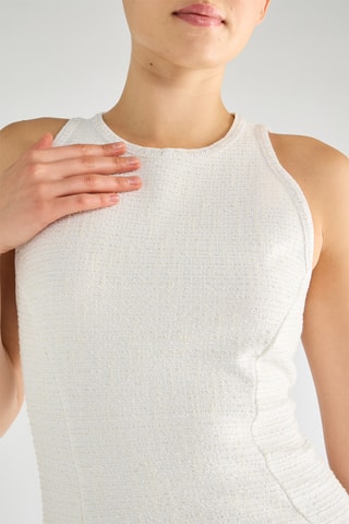 Robe fourreau - Blanc