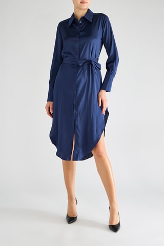 Robe chemise - Bleu marine