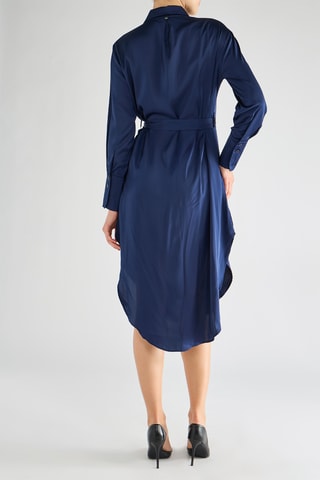 Robe chemise - Bleu marine