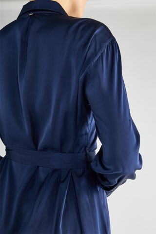 Robe chemise - Bleu marine