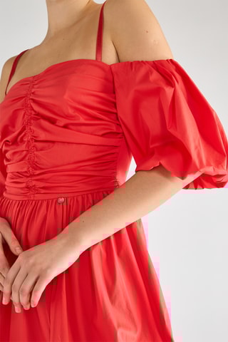Robe boule - Rouge