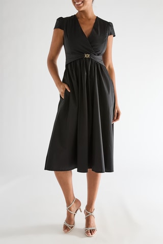 Robe taille empire - Noir