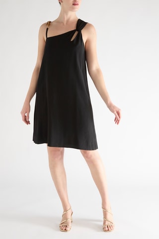 Robe asymétrique - Noir