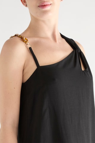 Robe asymétrique - Noir