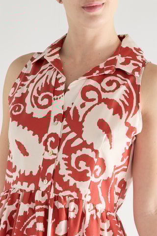 Robe midi - Rouge