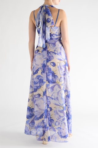 Robe longue - Bleu