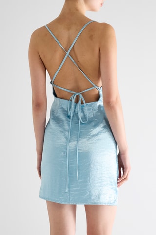 Robe fourreau - Bleu