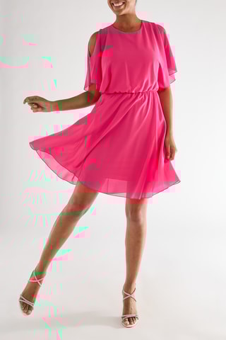Robe patineuse - Fuchsia