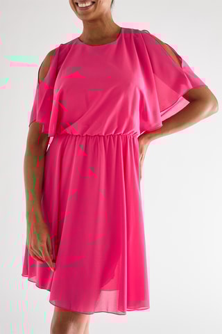 Robe patineuse - Fuchsia
