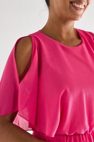 Robe patineuse - Fuchsia