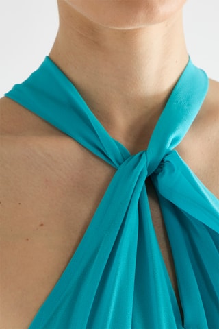 Robe trapèze - Turquoise