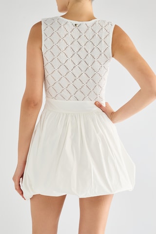 Robe boule - Blanc