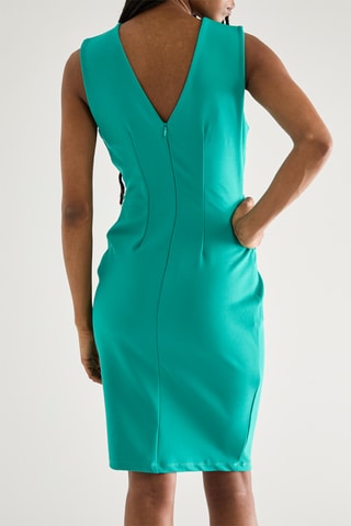Robe portefeuille - Vert