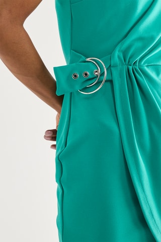 Robe portefeuille - Vert