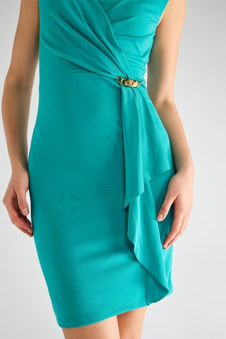 Robe fourreau - Vert