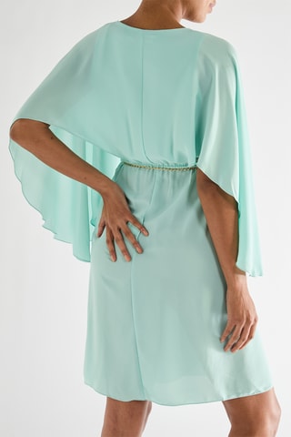 Robe portefeuille - Vert d'eau