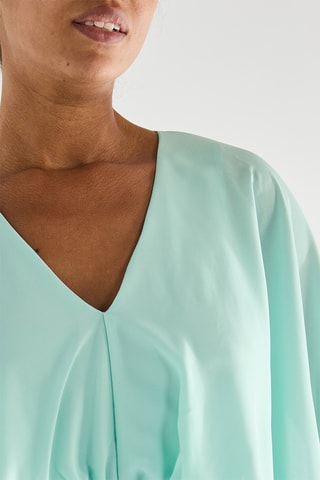 Robe portefeuille - Vert d'eau