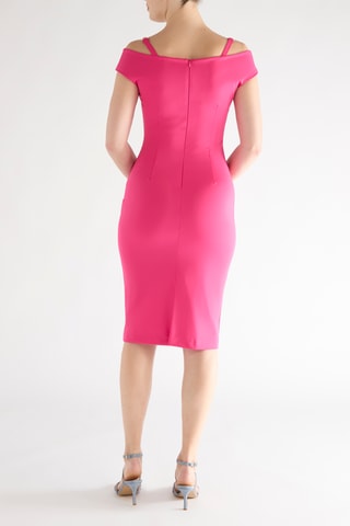 Robe fourreau - Fuchsia