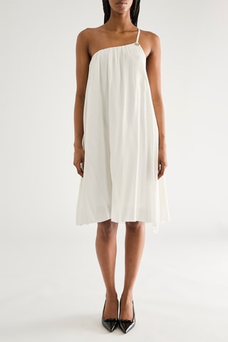 Robe asymétrique - Blanc