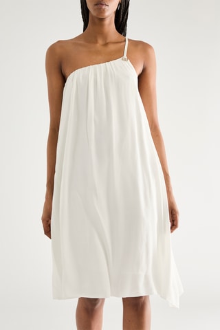 Robe asymétrique - Blanc
