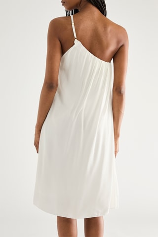 Robe asymétrique - Blanc
